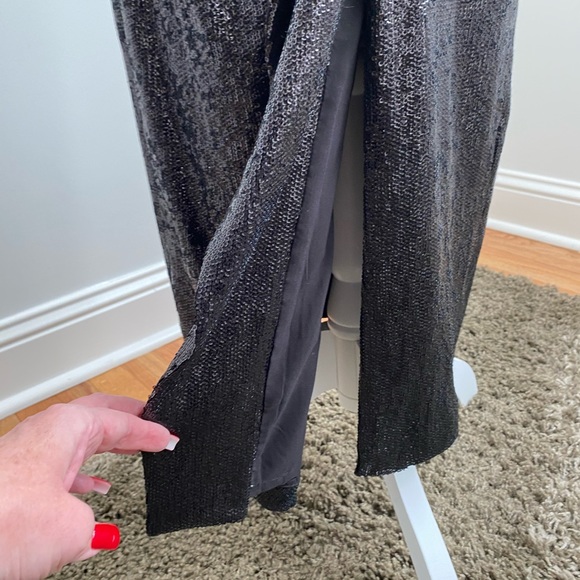 πNWTπ Rachel Zoe Sequin Midi Gown - Picture 4 of 12